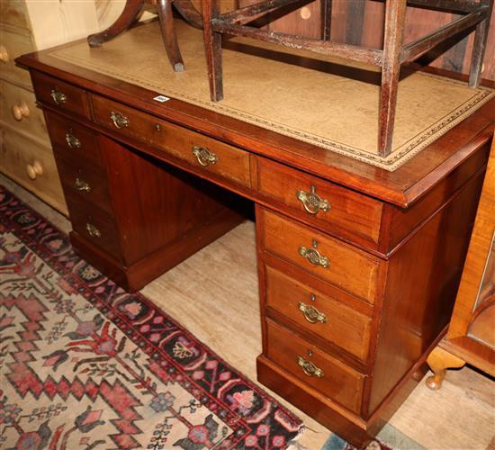 Victorian pedestal desk